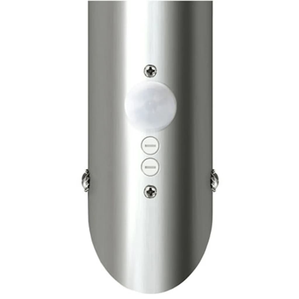 Lampioncini moderni in acciaio inox, sensore di movimento,2 160166