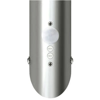 Lampioncini moderni in acciaio inox, sensore di movimento,2 160166