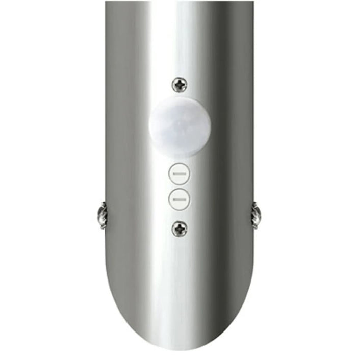 Lampioncini moderni in acciaio inox, sensore di movimento,2 160166