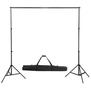 Set Studio Fotografico Fondale Verde 600x300 cm e Luci 160178