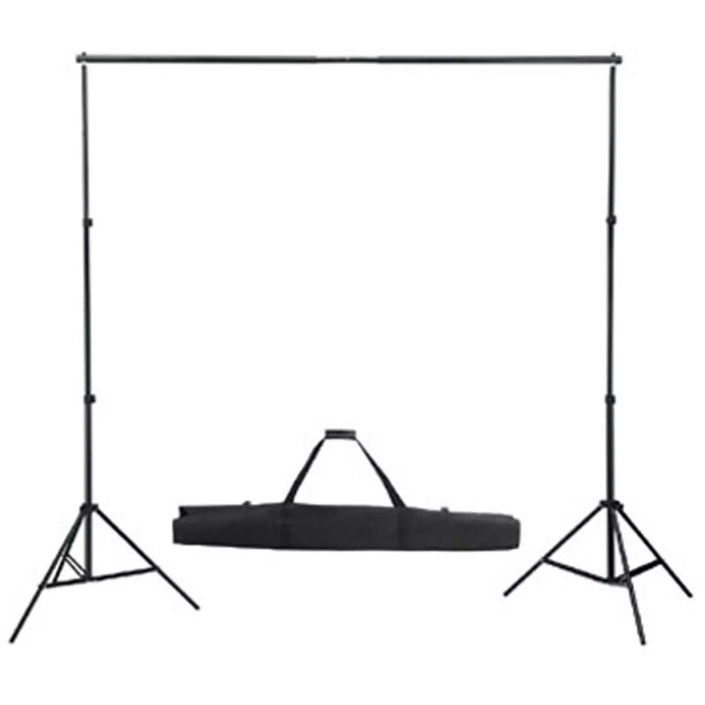 Kit studio e fondale professionale verde 600 x 300 cm e luci 02_0001423