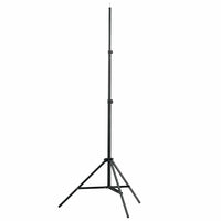 Set Studio Fotografico Fondale Nero 600x300 cm e Luci 160179