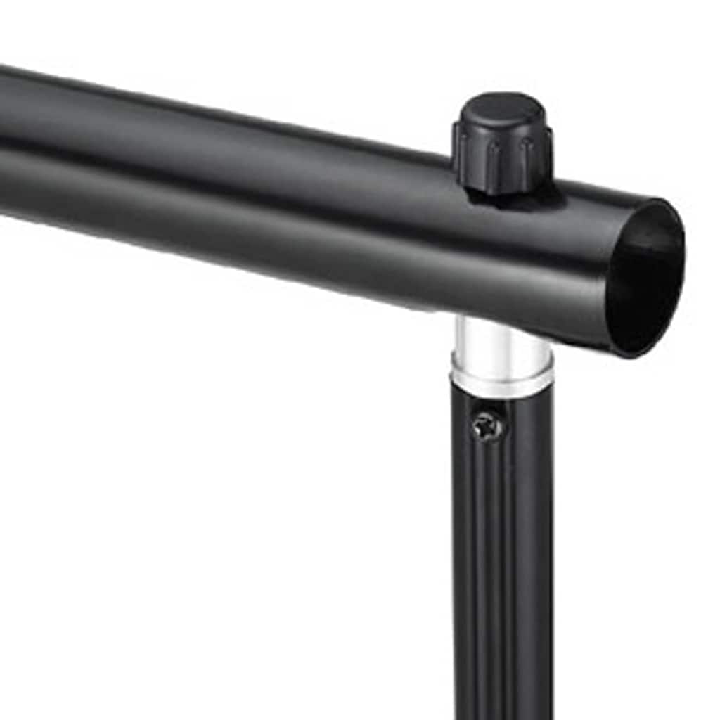 Set Studio Fotografico Fondale Nero 600x300 cm e Luci 160179