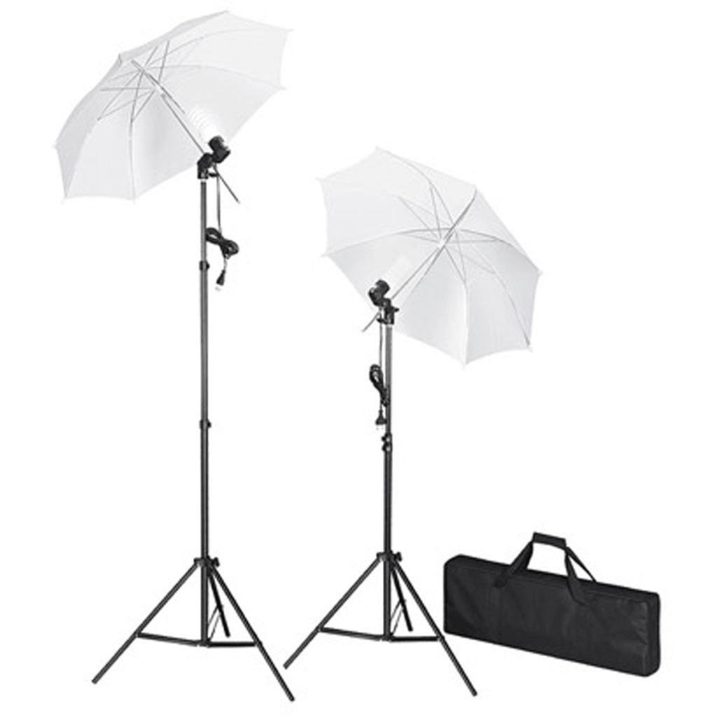 Kit studio professionale con fondale bianco 600 x 300 cm e luci 02_0001418