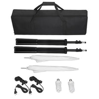 Kit studio professionale con fondale bianco 600 x 300 cm e luci 02_0001418