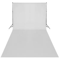 Set Studio Fotografico Fondale Bianco 600x300 cm con Luci 160180
