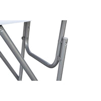 Tavoli da Bar Set 4 pz con Ripiano in MDF Bianco  cod mxl 74029