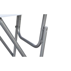 Tavoli da Bar Set 4 pz con Ripiano in MDF Bianco  cod mxl 74029