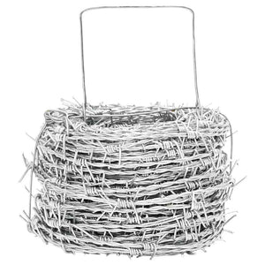 Filo spinato galvanizzato per recinzioni metalliche, recinti 140115