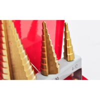 Punte per Trapano, punte Titanio HSS 3pz , accessori trapano 140169