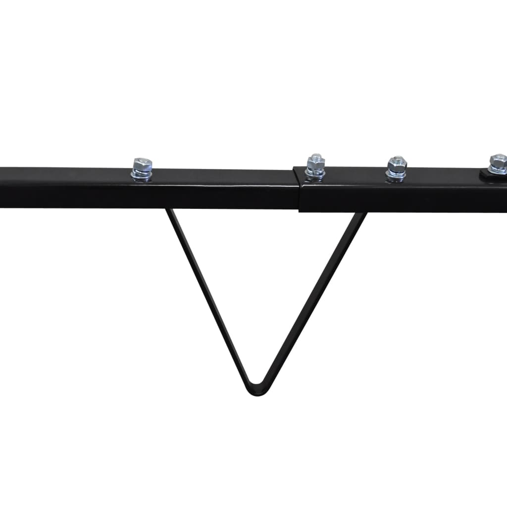 Carrello per Rimorchio Barca Manuale 275 kg 2 Ruote Pneumatiche 140206