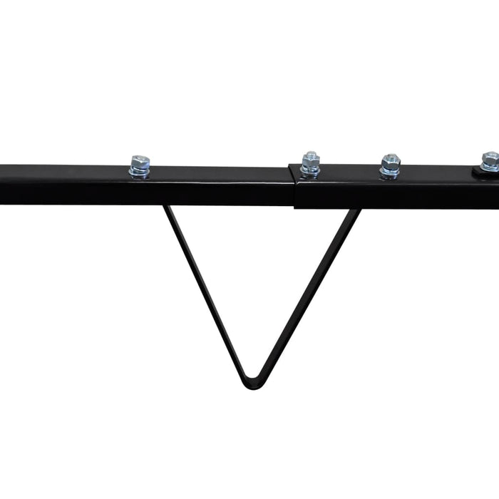 Carrello per Rimorchio Barca Manuale 275 kg 2 Ruote Pneumatiche 140206