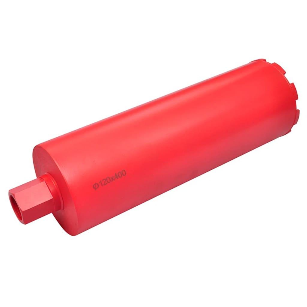 Corona diamantata per carotatrice diametro 120 x 400 mm utensile di foratura 02_0003946