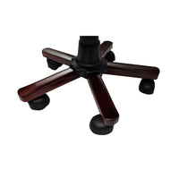 Sedia da Ufficio Girevole Marrone 20042