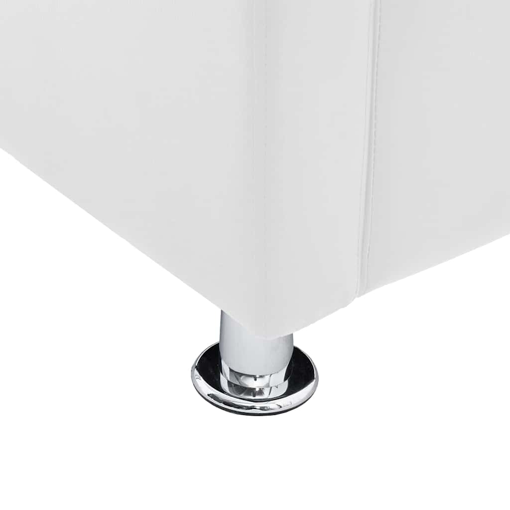 Poltrona a Pozzetto Bianca in Similpelle 240069