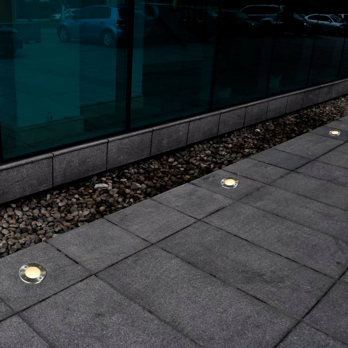 Faretti Carrabili da Esterno 12 pz Rotondi 160436