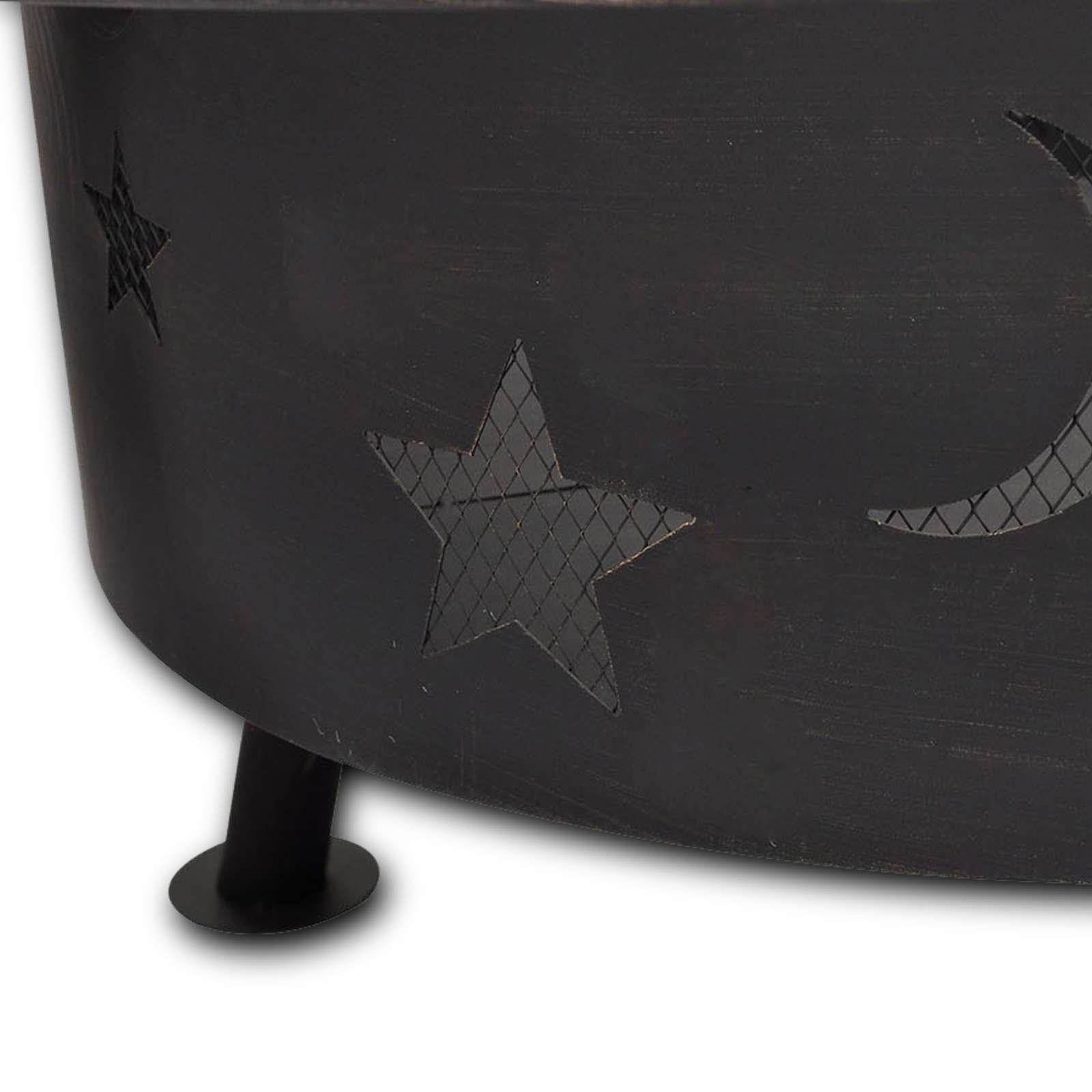 Bilancia di Fuoco Luna Nero 82 x 82 x 64 cm Acciaio 40613