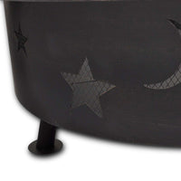 Bilancia di Fuoco Luna Nero 82 x 82 x 64 cm Acciaio 40613