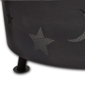 Bilancia di Fuoco Luna Nero 82 x 82 x 64 cm Acciaio 40613