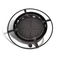 Bilancia di Fuoco Luna Nero 82 x 82 x 64 cm Acciaio 40613