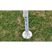 Gazebo da Esterno 3x3 m con Tetto a Piramide per Feste 90332