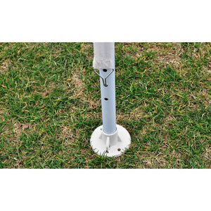 Gazebo da Esterno 3x3 m con Tetto a Piramide per Feste 90332