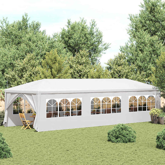 Tenda per Feste 3x9 m Bianca 90338