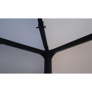 Baldacchini Bianco 3 x 4 x 2.73 m Tessuto 40625