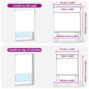 Tenda a Rullo Oscurante 80 x 175 cm Grigio 240113