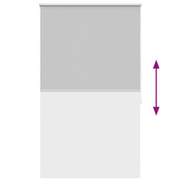 Tenda a Rullo Oscurante 80 x 175 cm Grigio 240113