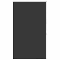 Tenda a rullo oscurante buio totale 80 x 175 cm Nera 240114