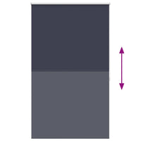 Tenda a Rullo Oscurante 100 x 175 cm Blu Marino 240120