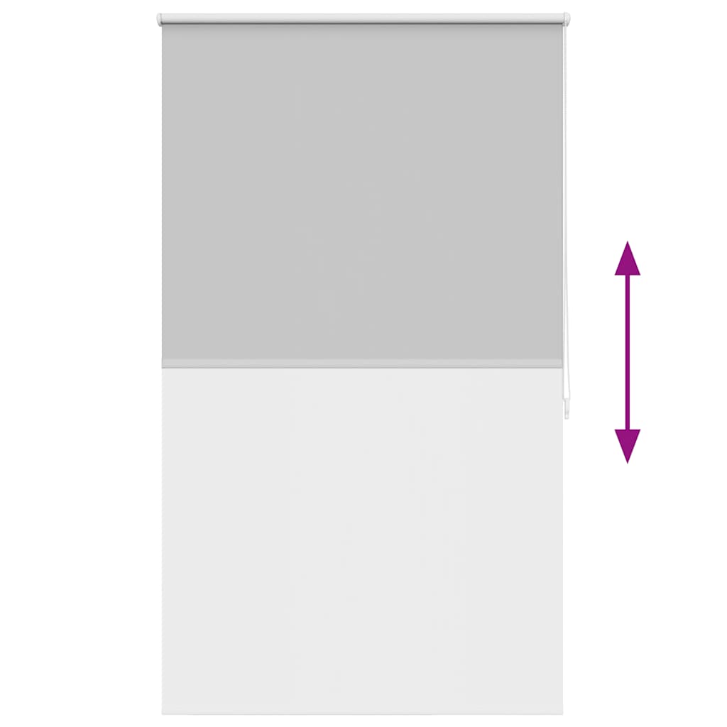 Tenda a Rullo Oscurante 100 x 175 cm Grigio 240121