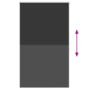 Tenda a Rullo Oscurante 100 x 175 cm Nera 240122