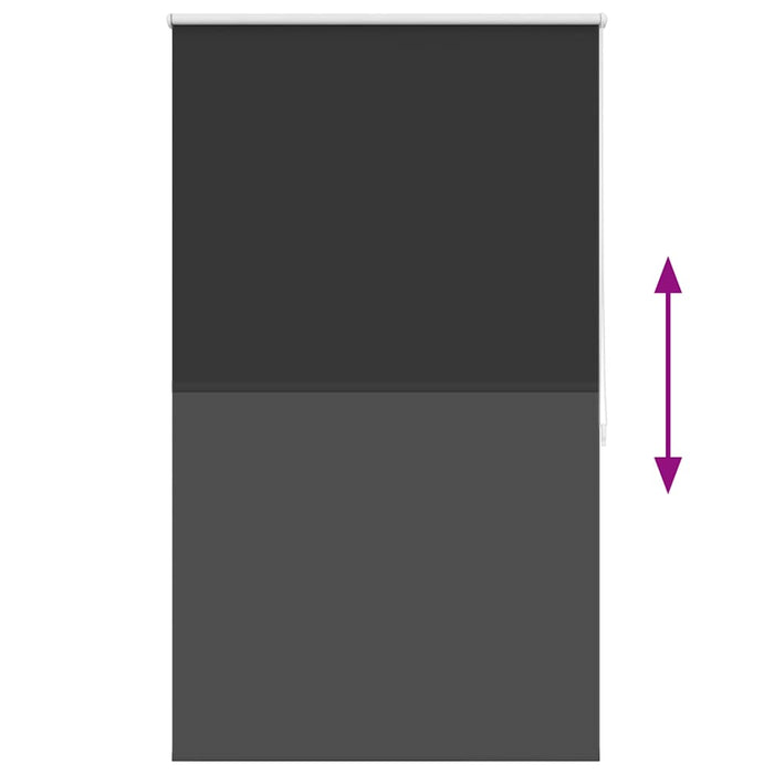 Tenda a Rullo Oscurante 100 x 175 cm Nera 240122