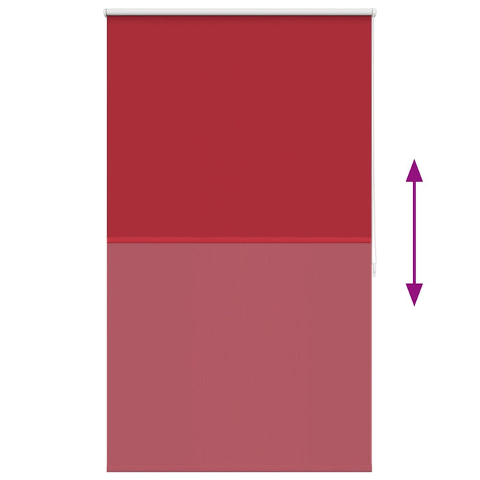 Tenda a rullo oscurante buio totale 120 x 175 cm rossa 240127