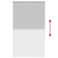 Tenda a Rullo Oscurante 120 x 175 cm Grigio 240129