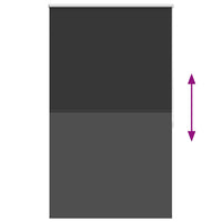 Tenda a Rullo Oscurante 120 x 175 cm Nera 240130