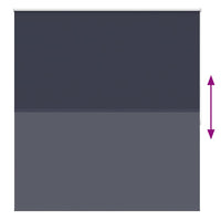 Tenda a Rullo Oscurante 160 x 175 cm Blu Marino 240141