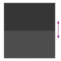 Tenda a Rullo Oscurante 160 x 175 cm Nera 240143