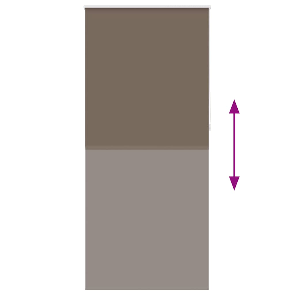 Tenda a Rullo Oscurante 100 x 230 cm Caffè 240155