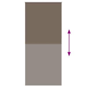Tenda a Rullo Oscurante 100 x 230 cm Caffè 240155