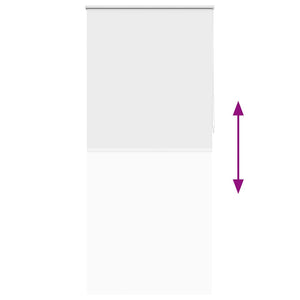 Tenda a rullo oscurante buio totale 120 x 230 cm bianca 240160