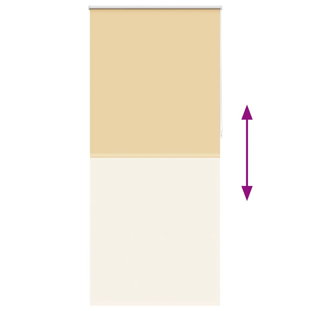 Tenda a Rullo Oscurante 120 x 230 cm Beige 240162
