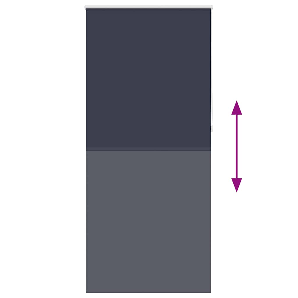 Tenda a Rullo Oscurante 120 x 230 cm Blu Marino 240165