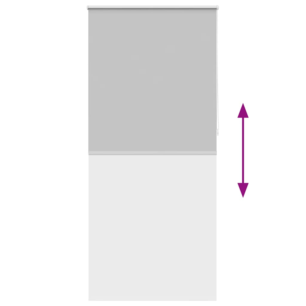 Tenda a rullo oscurante buio totale 120 x 230 cm grigia 240166