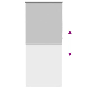 Tenda a rullo oscurante buio totale 120 x 230 cm grigia 240166