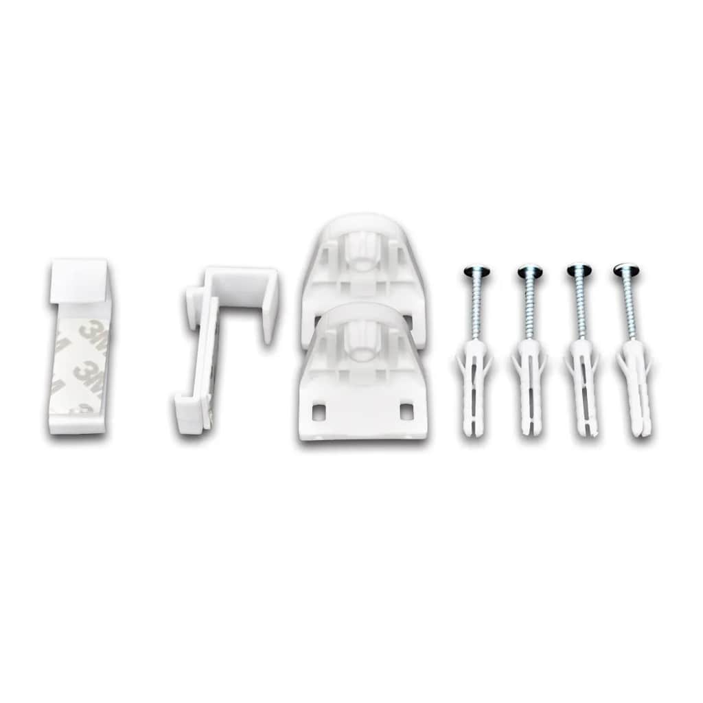 Tenda a Rullo Oscurante 140 x 230 cm Bianca 240168