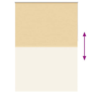 Tenda a Rullo Oscurante 140 x 230 cm Beige 240170