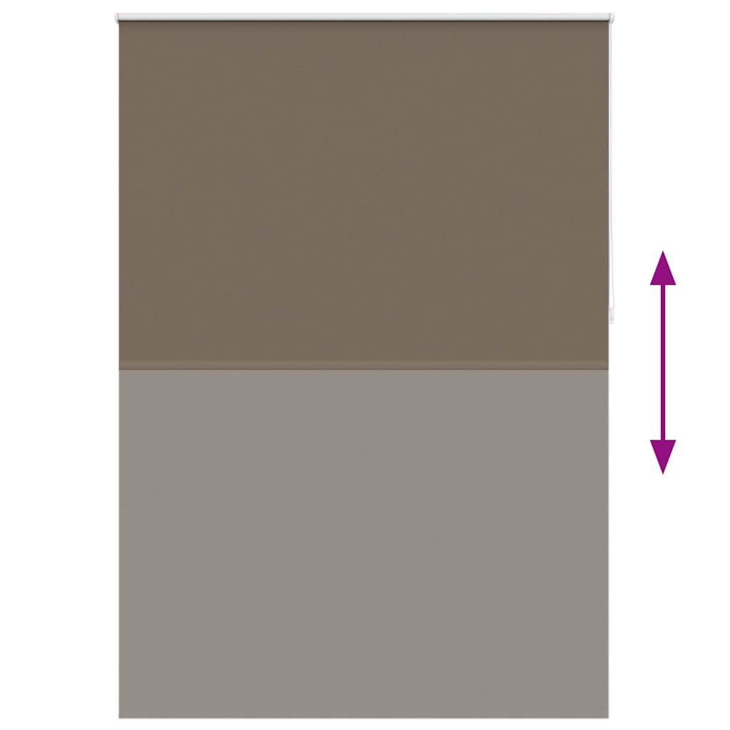 Tenda a Rullo Oscurante 140 x 230 cm Caffè 240171